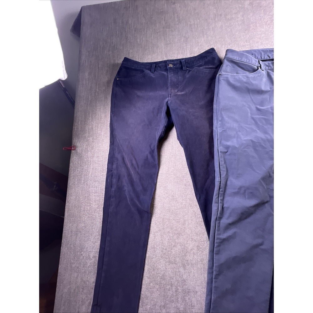 Lululemon ABC Pants Men's 31 X31 Tapered Lot Of 2 Blue Gray Flawed - Picture 2 of 16
